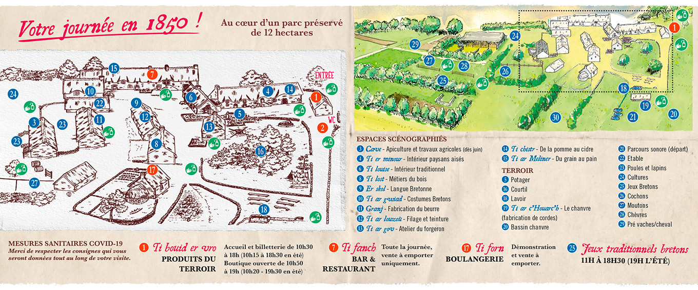 plan-parc-poul-fetan Poul fetan site touristique bretagne