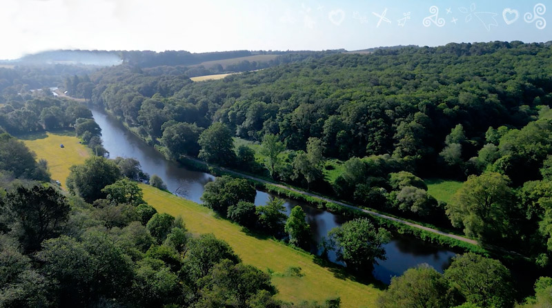 vallée blavet Bretagne